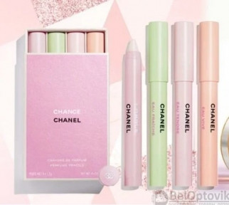 Набор Chanel Chance Perfume Pencils из 4 парфюмерных карандашей (духи - карандаш), 4 х 1,2g
