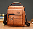 NEW Мужская сумка мессенджер Jeep Buluo Светло-коричневый (плечевой ремень), фото 2