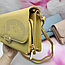 Женская сумочка - портмоне N8606 с плечевым ремнем Baellerry Young Will Show  Желтая Yellow, фото 6