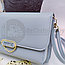 Женская сумочка - портмоне N8606 с плечевым ремнем Baellerry Young Will Show  Серо-голубая Light Blue, фото 5