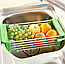 Органайзер для кухни универсальный (дуршлаг сушилка) Extendable Dish Drying, металл, пластик Светло-серый, фото 6