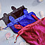 Мешок косметичка Beautiful бархатный подарочный с ушками / косметика / сувениры / украшения Темно синий, фото 2