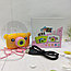 NEW design Детский фотоаппарат Zup Childrens Fun Camera со встроенной памятью и играми Мишка Оранжевый, фото 2
