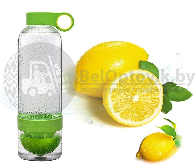Бутылка соковыжималка Lemon Cup. Summer 2020 (0.83L) Розовый - фото 9 - id-p138764848