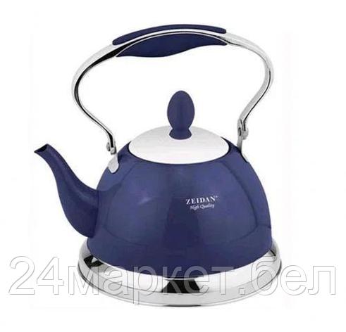 Z-4322 синий 1л Заварочный чайник ZEIDAN, фото 2
