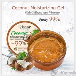 Ликвидация Гель универсальный для лица и тела Disaar Beauty skincare , 300 ml Восстанавливающий с кокосом и