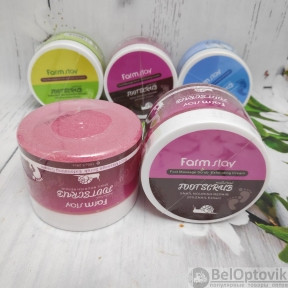 Крем - скраб отшелушивающий для ухода за кожей ног (массажа ног) FOOTSCRUB Natural Farmstay, 150 g Эссенция