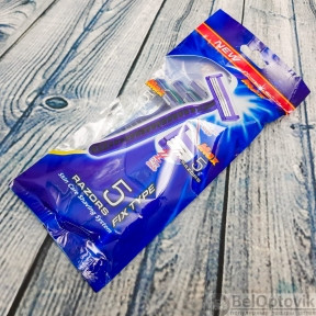 Набор станков бритвенных 5 шт (станок для бритья одноразовый) Razors Fix Type