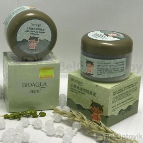 Пузырьковая очищающая маска для лица Bioaqua Little black pig bubble mask mud, 100 g