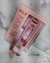 Набор косметики для макияжа KYLIE (Кайли) KKW 6 in1 с точилкой CHARM