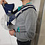 Рюкзак-слинг  (кенгуру) для переноски ребенка Willbaby  Baby Carrier, (3-12 месяцев) Синий, фото 9