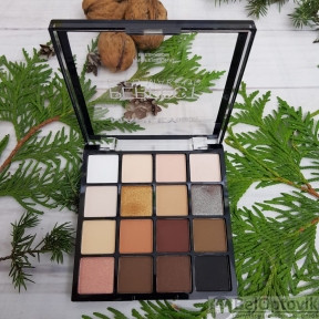 Палетка теней Mini MANLEY Beauty Perfect Eyes Makeup, 16 оттенков Тон 02