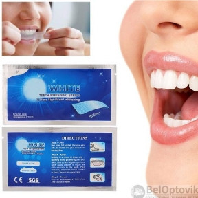 Отбеливающие полоски для зубов 3D White Teeth Whitening Stripes (упаковка: 7 комплектов полосок)