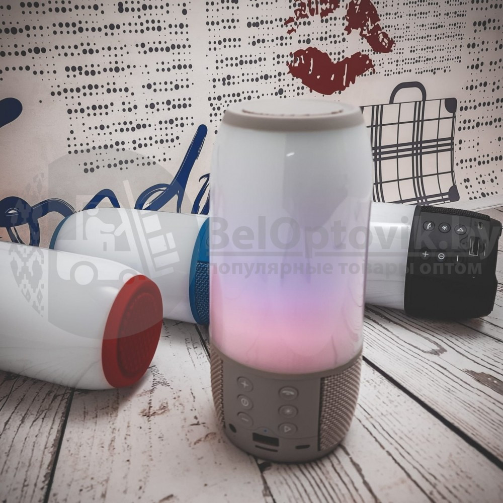 Беспроводная ПЛЯЖНАЯ Bluetooth колонка Music Pulse 3 Mini Твой яркий звук лета Синяя - фото 10 - id-p158496922