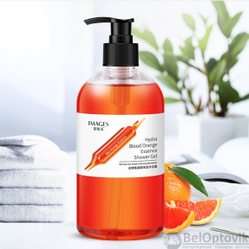 Ликвидация Гель для душа с маслом красного апельсина Юдзу Images Hydra Blood Orange Essence Shower Gel,