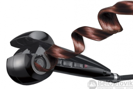 Щипцы стайлер-плойка для завивки локонов Zhengyin Perfect Curl Черная