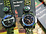Тактические часы с браслетом из паракорда XINHAO  04, QUARTZ 002 коричневый циферблат, зеленый браслет, фото 2