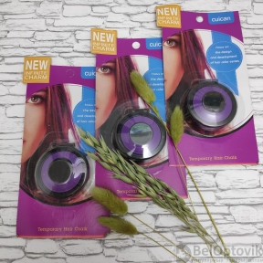 Мелки для окрашивания волос и яркого образа  CUICAN 1 шт, цвета MIX  Фиолетовый