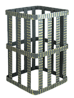 Сетка на трубу 300х300х500 Гефест ЗК 35/40/45