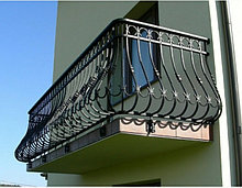 Балконы кованые декоративные