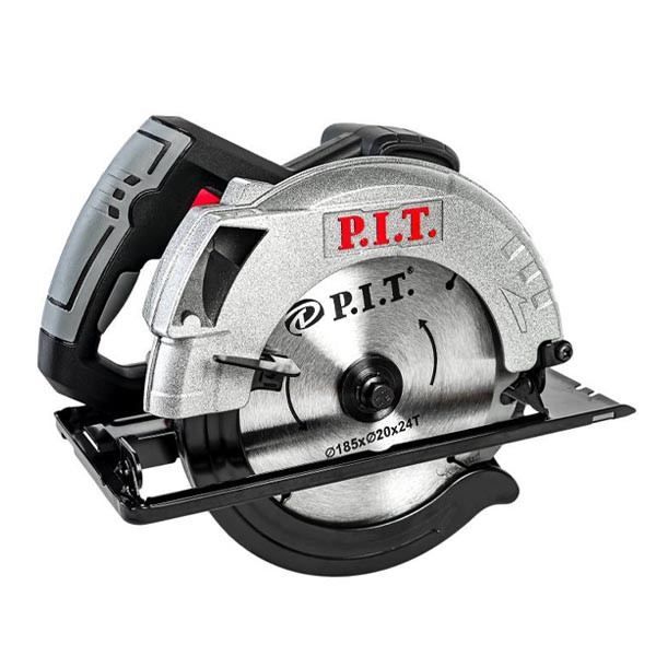 Циркулярная пила PIT PKS185-D1 (230 В., 1250 Вт., 4800 об/мин., глубина 55мм)
