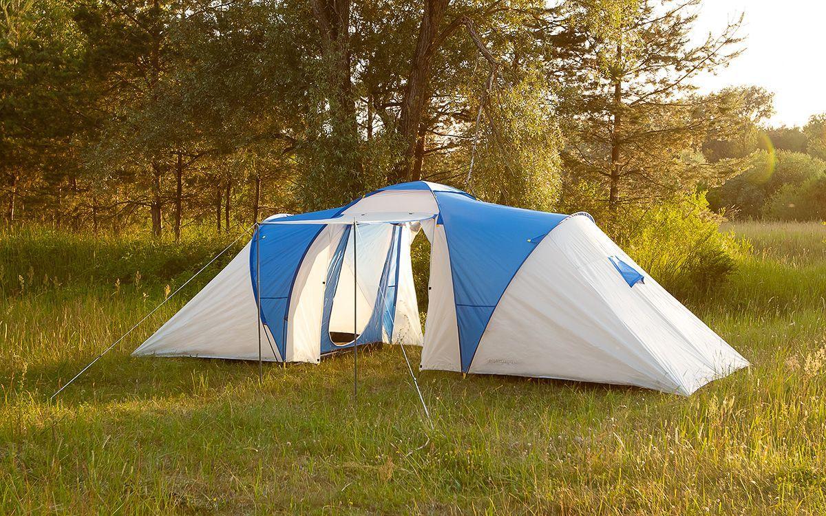 Палатка туристическая ACAMPER NADIR (8-местная 3000 мм/ст ) - фото 4 - id-p173498262