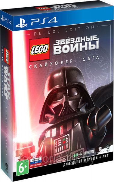 LEGO Звездные Войны: Скайуокер. Сага. Deluxe Edition PS4 (Русские субтитры)