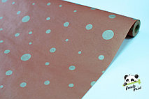 Упаковочная бумага Серебряные шары на кирпичном