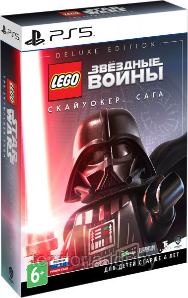 LEGO Звездные Войны: Скайуокер. Сага. Deluxe Edition PS5 (Русские субтитры)