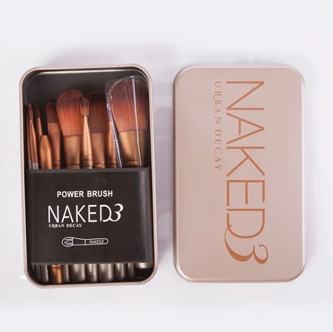 Набор кистей для макияжа Naked 3 urban decay 12 шт