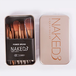 Набор кистей для макияжа Naked 3 urban decay 12 шт