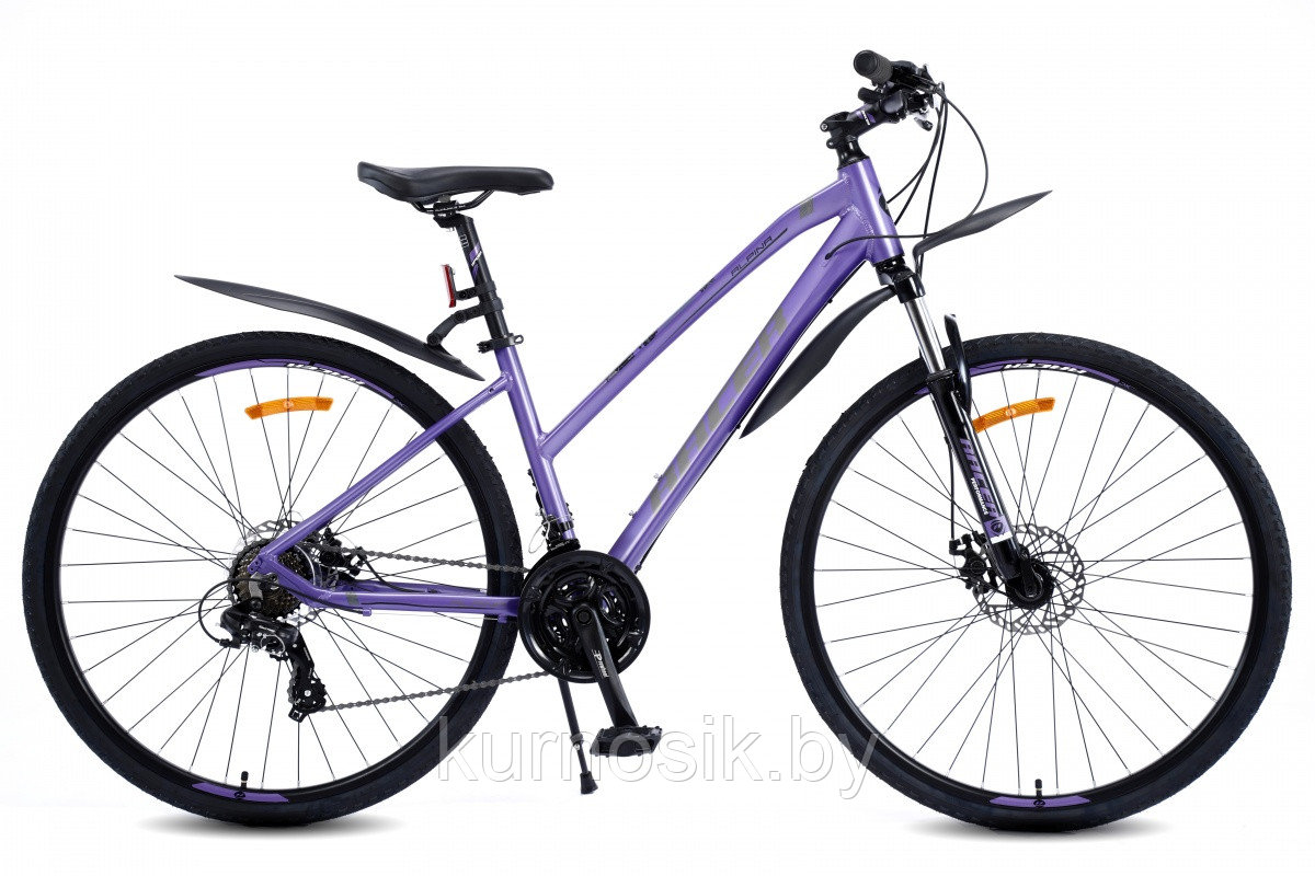 Велосипед Racer Alpina Lady 28 фиолетовый