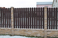 Односторонний забор Рустика (1 панель), фото 1