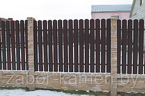 Односторонний забор Рустика (1 панель)