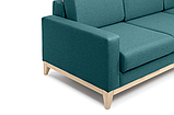 Мебельный каркас (МК 03) из березы для дивана. Длина 1700*1000*200 мм. Шлифованный под покпытие., фото 3