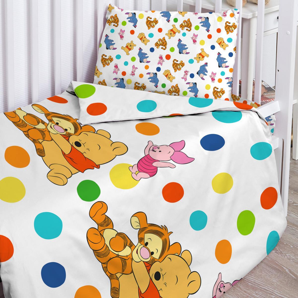 Детское постельное белье в кроватку «Disney Baby» Винни Пух и друзья 738381 (Детский) - фото 1 - id-p173507962