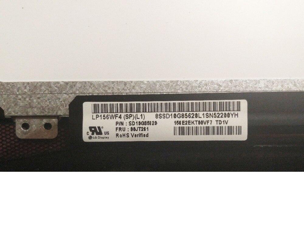 Матрица (экран) для ноутбука LG LP156WF4 SP L1, 15,6, 30 pin Slim, 1920x1080, IPS - фото 2 - id-p173508147