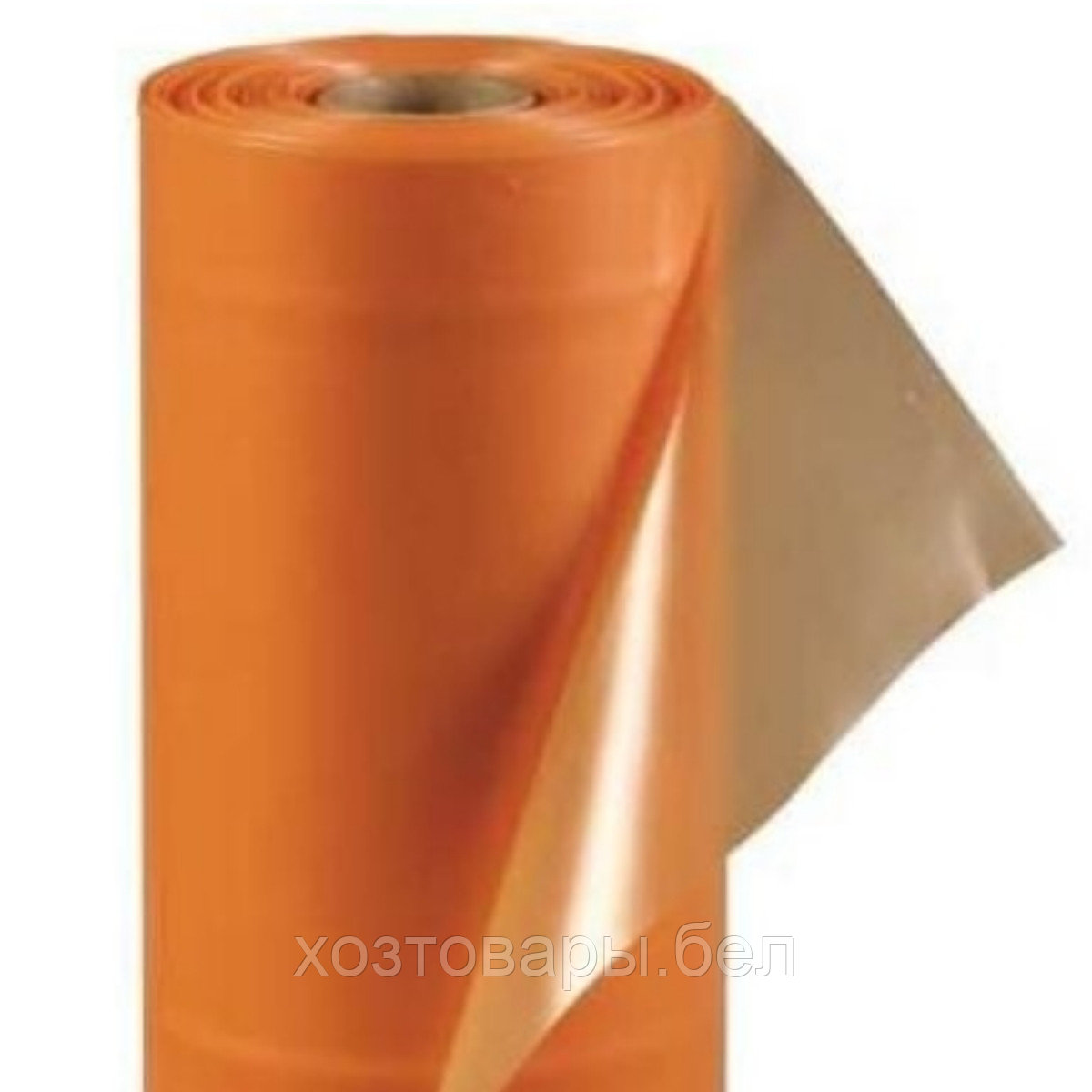 Пленка полиэтиленовая 120мкр. рукав 1,5-3м светостабилизированная (оранжевая) - фото 1 - id-p173508038