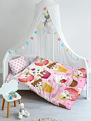 Детское постельное белье юниор «Juno» Sweet kittens 722366 (Детский)