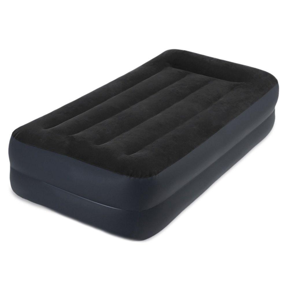 Надувная кровать Intex 64122 Pillow Rest Raised Bed  99x191x42 см