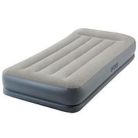 Надувной матрас Intex 64116 Pillow Rest Mid-Rise Airbed 99x191x30 см