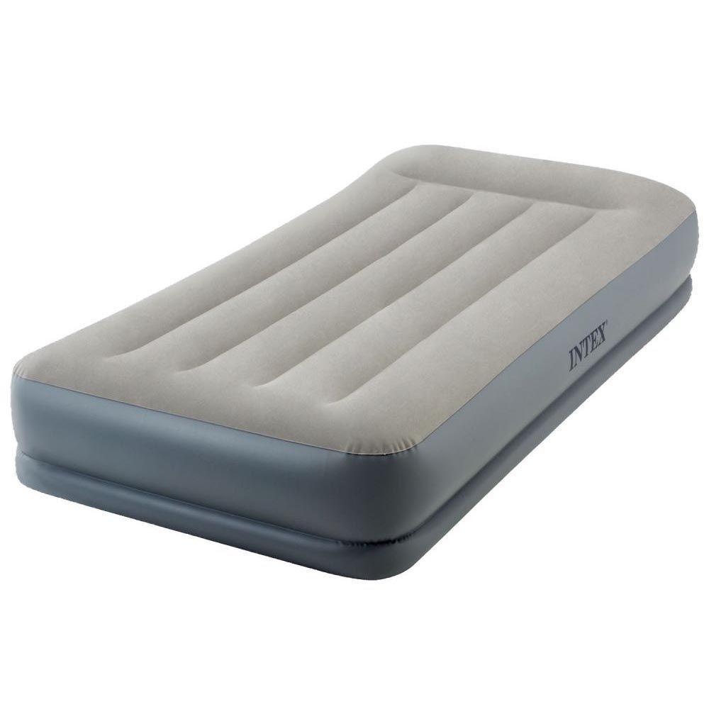 Надувной матрас Intex 64116 Pillow Rest Mid-Rise Airbed 99x191x30 см - фото 1 - id-p72788345