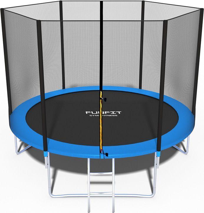 Батут Funfit 312 см - 10ft (с защитной сеткой и лестницей)