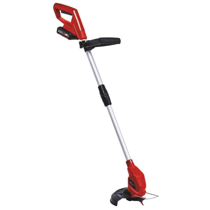 Триммер аккумуляторный Einhell GC-CT 18/24 Li (18V, 1x2.0 Ah АКБ + З/У, ширина среза 240 mm, вес 2,79 Кг)