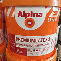 Краска интерьерная дисперсионная Alpina Premiumlatex 3 10 л
