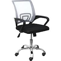 Кресло поворотное RICCI, NEW (серый+черный)
