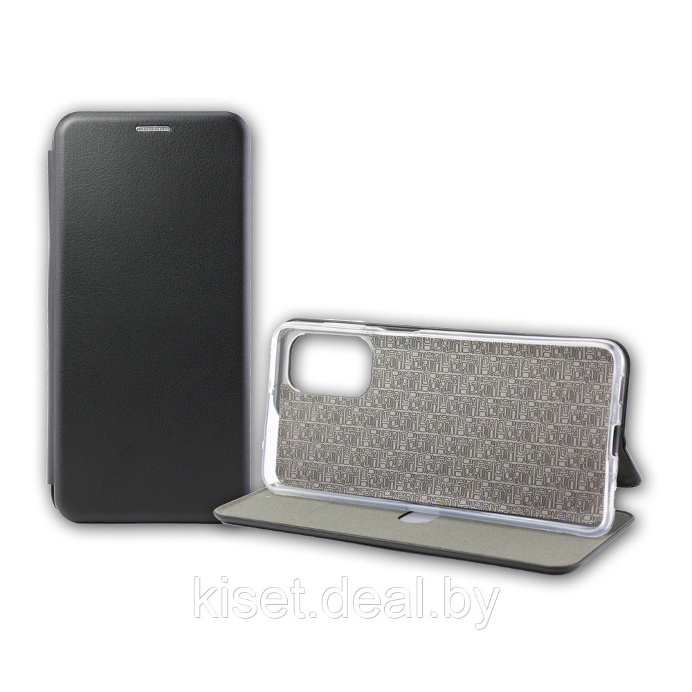 Чехол-книжка KST Book Case 3D с визитницей для Samsung Galaxy M52 5G черный - фото 1 - id-p173508662