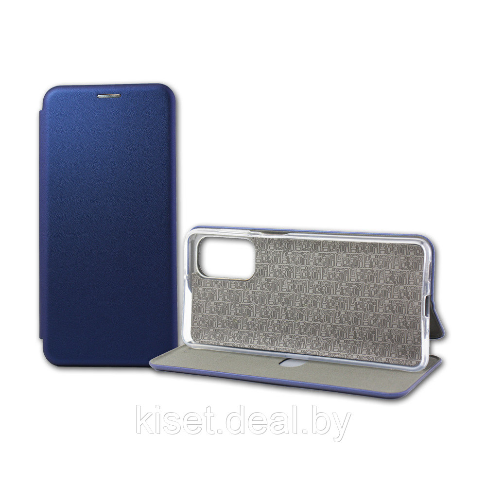 Чехол-книжка KST Book Case 3D с визитницей для Samsung Galaxy M52 5G синий - фото 1 - id-p173508663