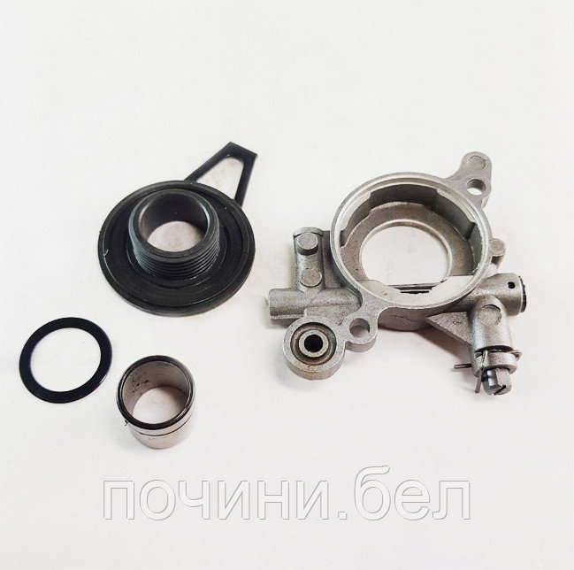 Маслонасос бензопилы Husqvarna 362, 365, 371, 372 Jonsered 2063, 2065, 2071, 2163, 2165, 2171,  + шестерня PRO