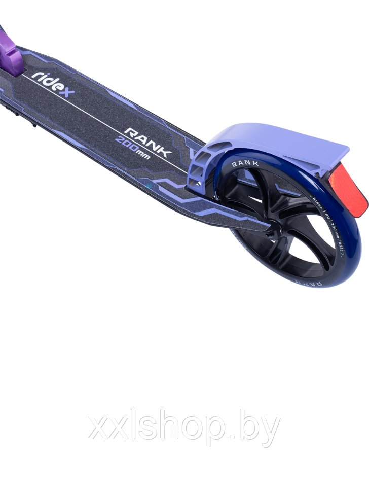Самокат Ridex Rank (синий/фиолетовый) - фото 5 - id-p149421135